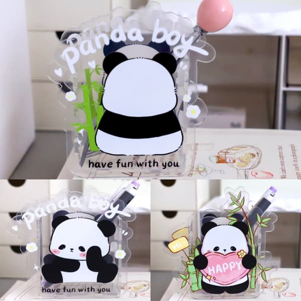 Penholder makeup børste opbevaring 2 2 2