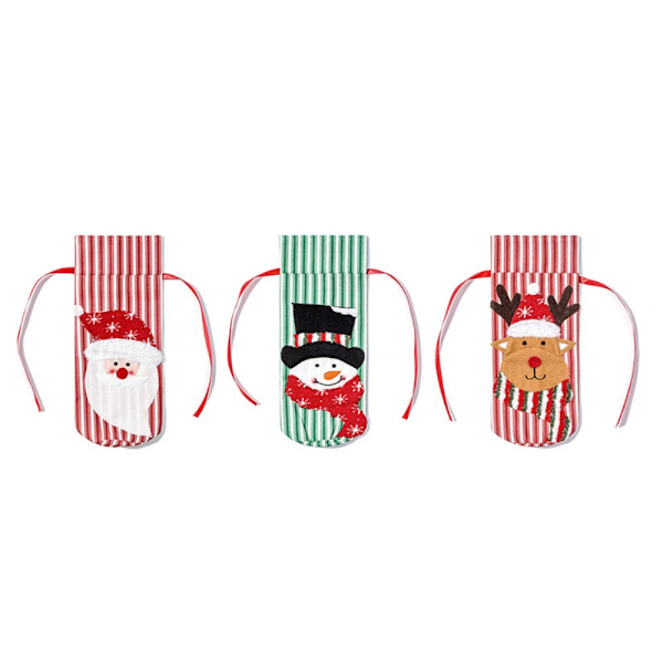 Christmas Wine Bottle Cover Champagne Bottle Cover SNOWMAN Snowman