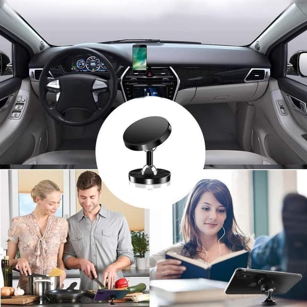Magnetisk biltelefonholder, SORT black