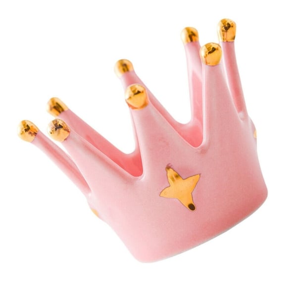 Keramik Ringhållare Förvaringslåda ROSA Pink