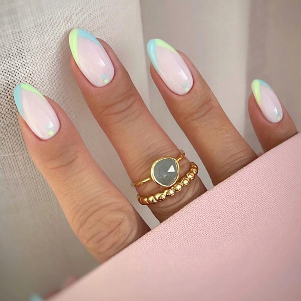 False Nails Long Almond 3 3 3