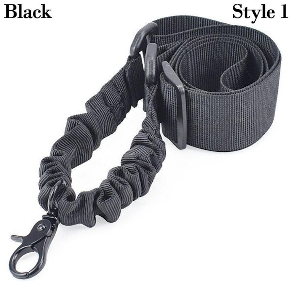 Taktinen benjiköysinauhavyö MUSTA TYYLI 1 STYLE 1 Black Style 1-Style 1