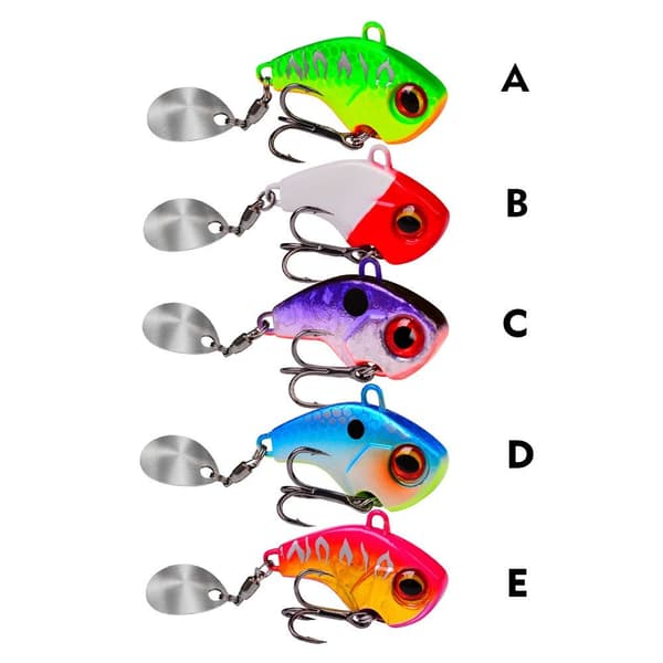2 stk fiskesluk Wobble Bait 1E E 1E