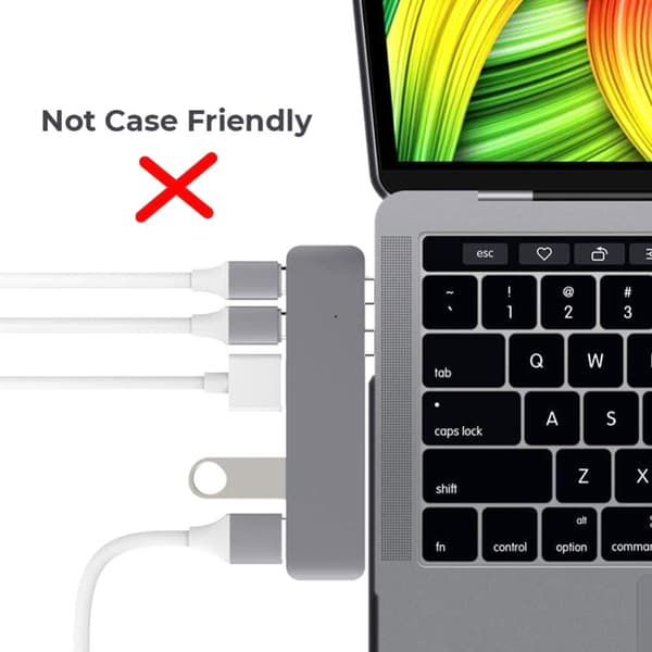 Type-C Splitter Hann til Hunn Dobbel USB C til USB C