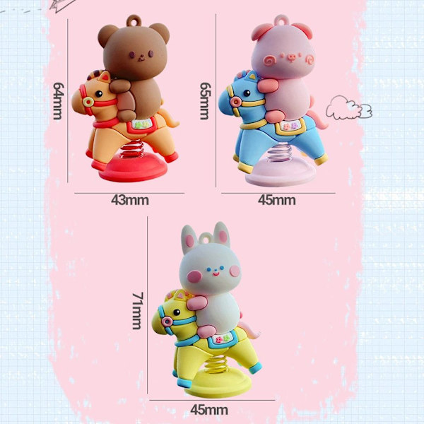 Tegneserie Rystende dukkedekoration Sød dukke LILLE BJØRN LILLE Little Bear
