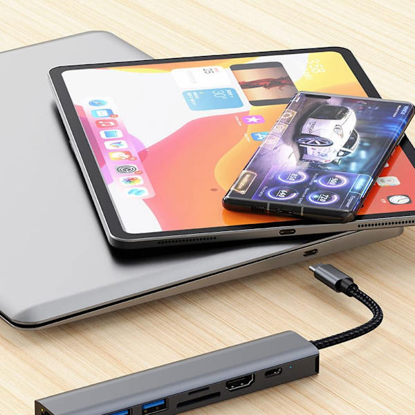 USB-C HUB USB 3.0 Expander Type-C -jakaja