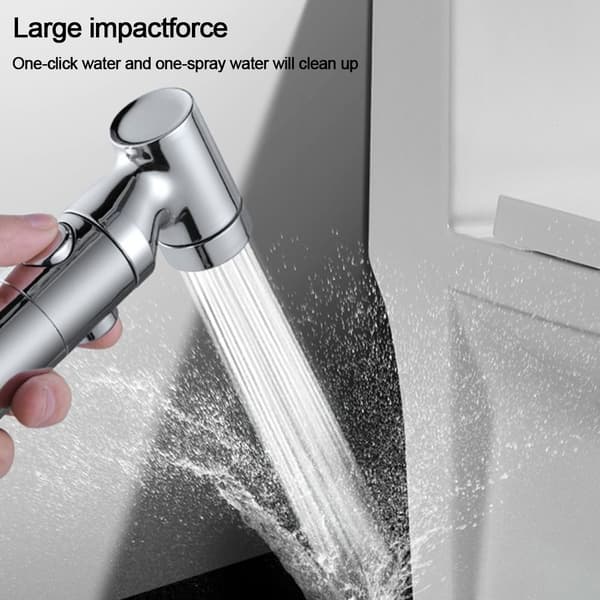 Bidet Sprayer Shattaff Shower SILVER silver