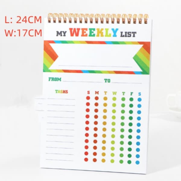 Sticky Note Fyld-In Task List Memo Pads