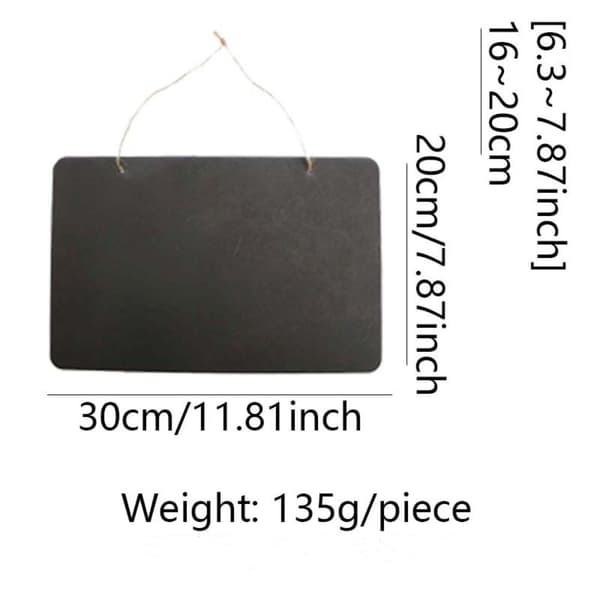 Mini Blackboard Liitutaulun viestitarra