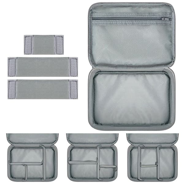 Digital opbevaringstaske USB-kabeltasker grey Style 2-Style 2