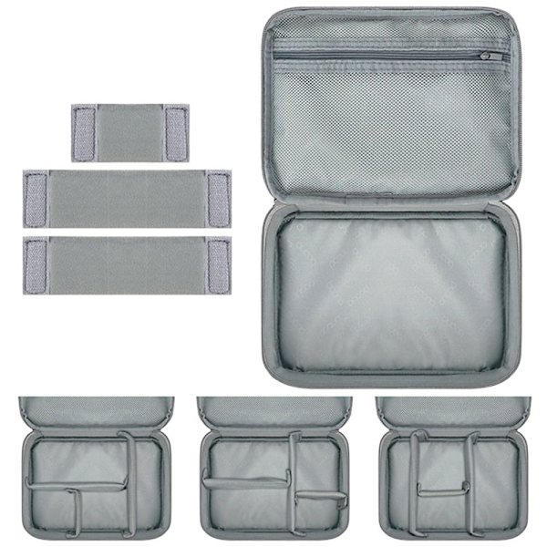 Digital oppbevaringsveske USB-kabelposer grey Style 2-Style 2