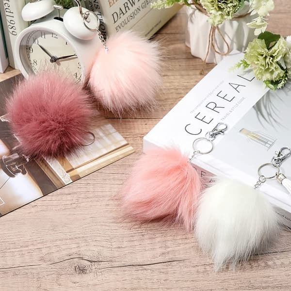 pom pom maker tekoturkis avaimenperä pompon