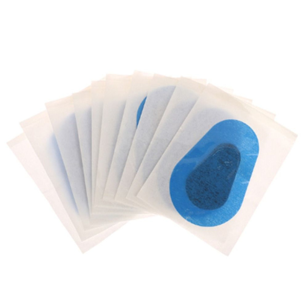 10 st Amblyopia ögonlapp Självhäftande ögonlappar BLÅ blue