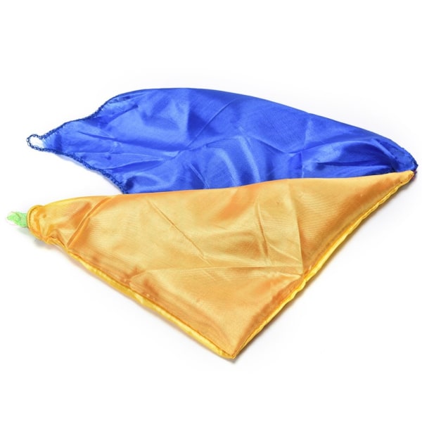 5 stk Magic Props Fire farver tørklæder Farverige tørklæder