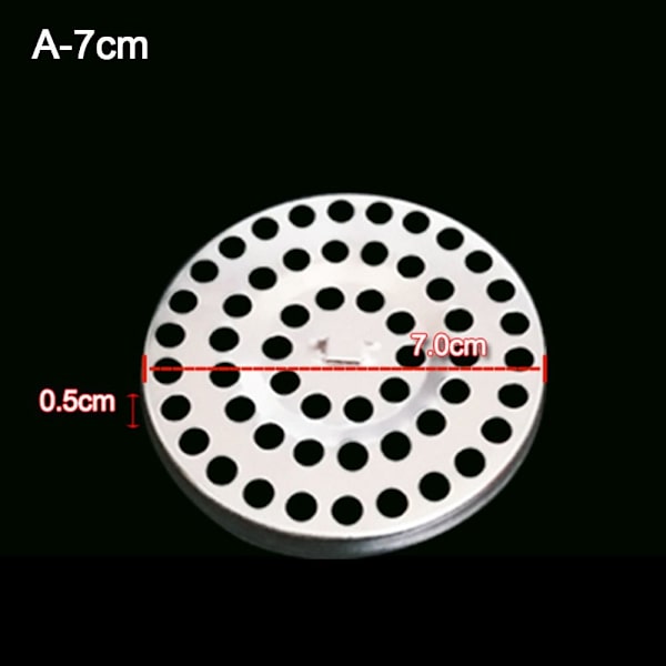 5 stk/sæt Gulvafløbsdæksel Vask Si A-7CM A-7cm