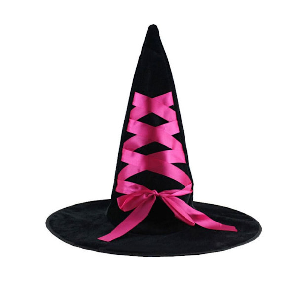 Halloween Witch Hat laskostettu Wizard hattu 7 7 7