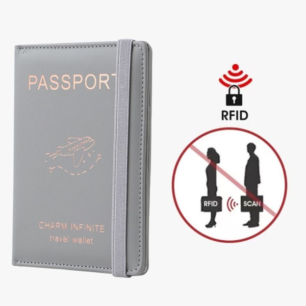 RFID Passport Cove Passport Protector PINK Pink