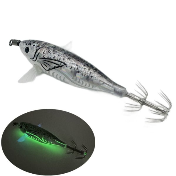 Puiset katkaravun vieheet Squid koukku C C C