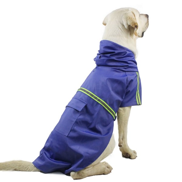 Regnfrakk til hunder til hunder, regnfrakk GUL L(3-5KG) Yellow L(3-5kg)