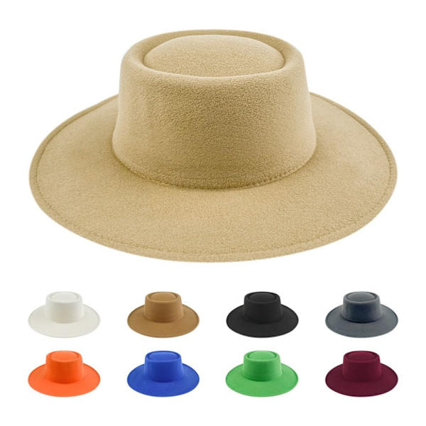 Kirkehatter Fedorahatter KAMEL camel