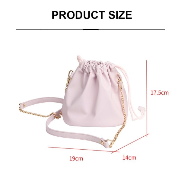 Instant Camera Crossbody Bag DSLR kiristysnauha pussi PINK Pink