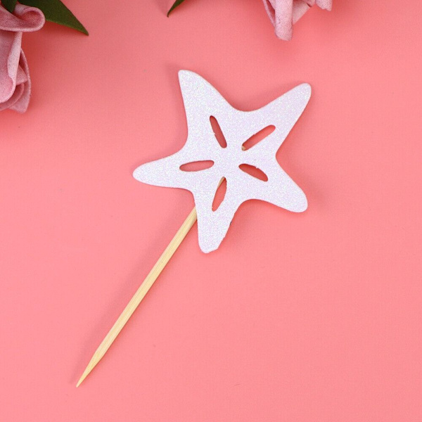 24stk Cupcake Topper Cake Topp Flag SEASHELL SEASHELL Seashells