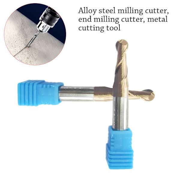 Endfræser Fræser Fræser R4X16X8X60MM R4x16x8x60mm