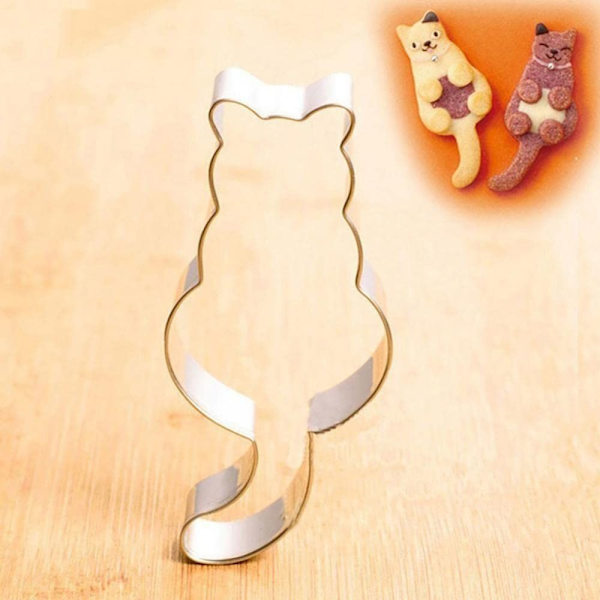 2 STK Cookie Cutters Kjeksform CAT CAT cat