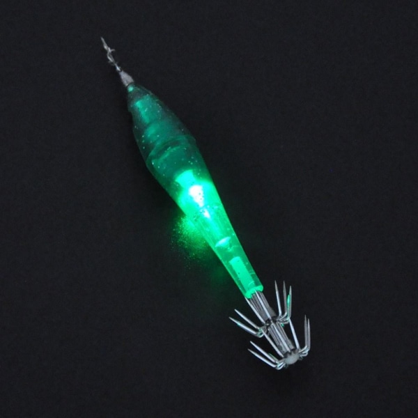 Elektronisk blits blekksprutkrok Blekksprut agn FARGE LYS FARGE LYS Color Light