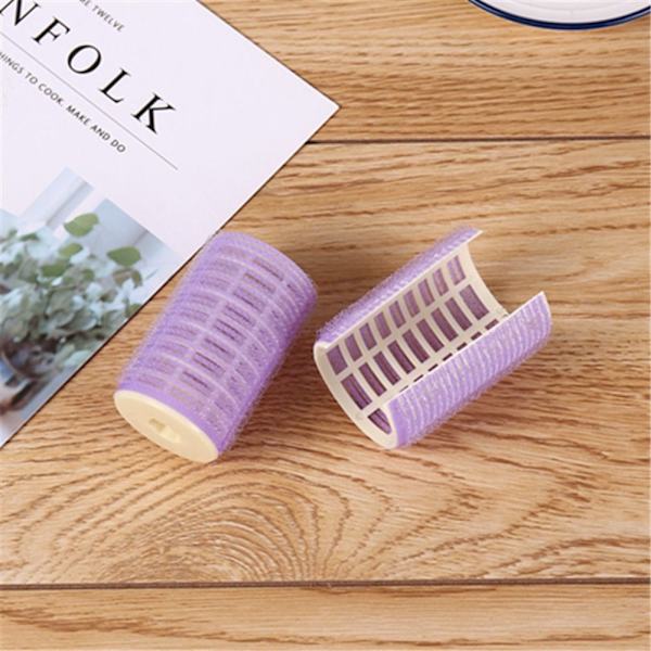 Hårrullar Fluffigt hårklämma ROSA M Pink M
