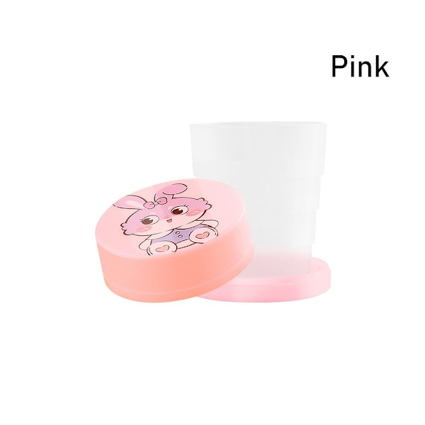 4 Stk 100ML Vandkop Foldekop PINK PINK Pink