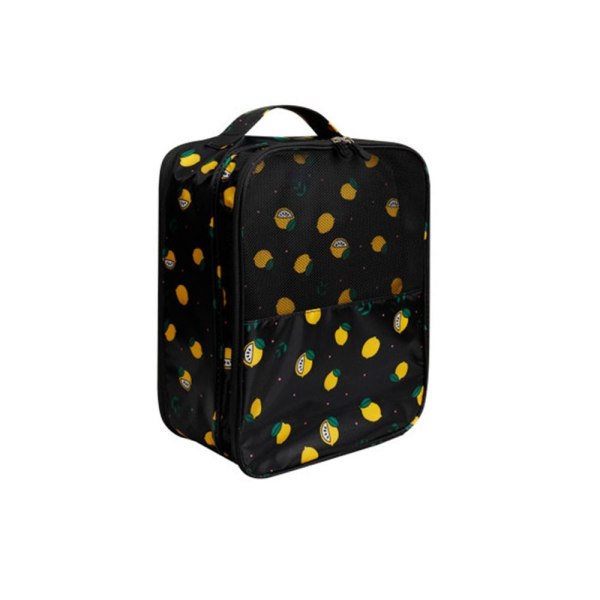 Rejseskotaske Skoopbevaringsboks LEMON BLACK-L LEMON BLACK-L Lemon black-L