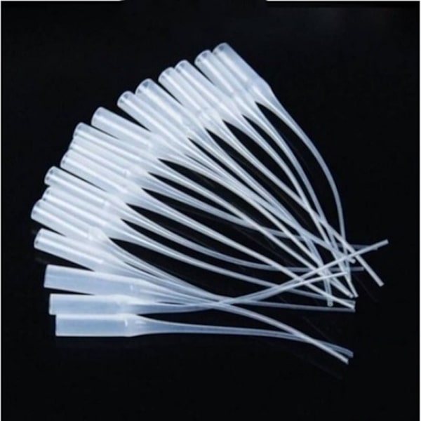 200 stk. Droppe Tube Dyselim Micro-Tips Flaskespisser 200pcs