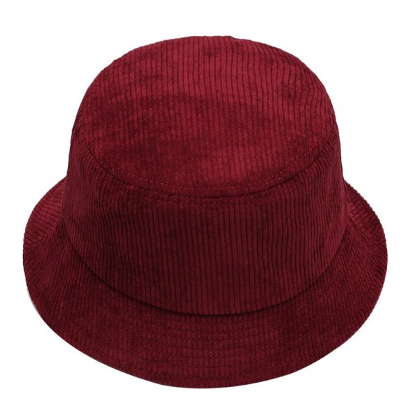 Bucket Hat Fisherman Cap WINE RED Wine red