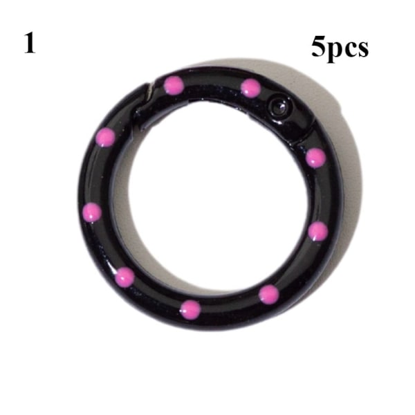 5 st fjäder O-ringsspännen Karbinhake 1 1 1