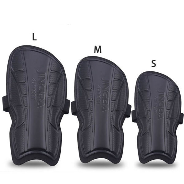 Fodbold skinnebensholder Fodbold skinnebensbeskytter cover SORT M black M