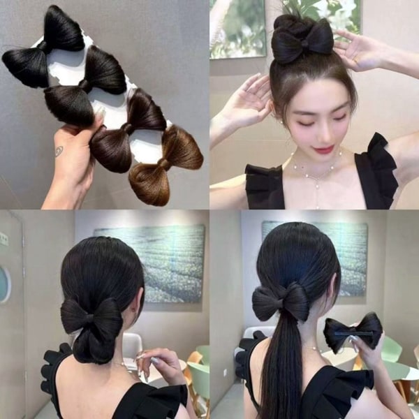 Fake Hair Bow Syntetiskt hår FÄRG 2 FÄRG 2 Color 2