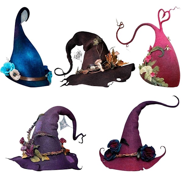 Filthäxhattar Witch Peaked Hat E E