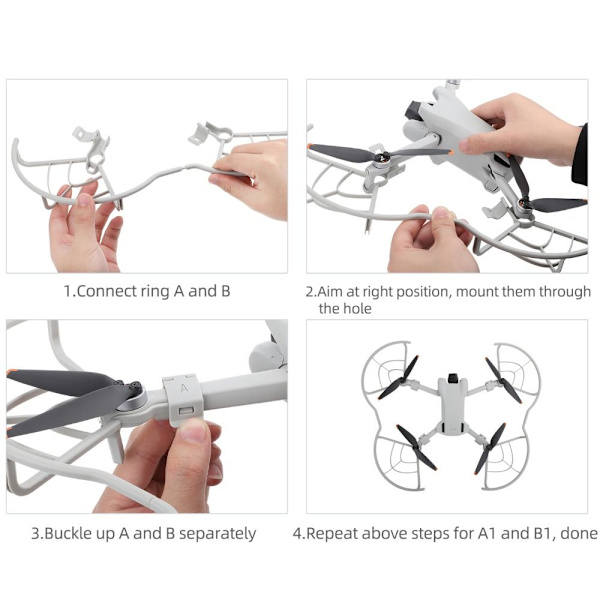 Propeller Guard Protective Protector grey
