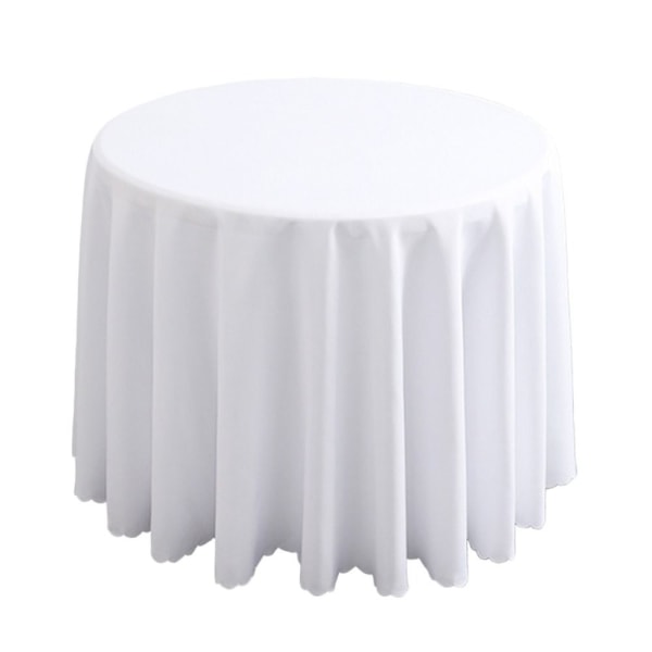 Pyöreä pöytäliina VALKOINEN white