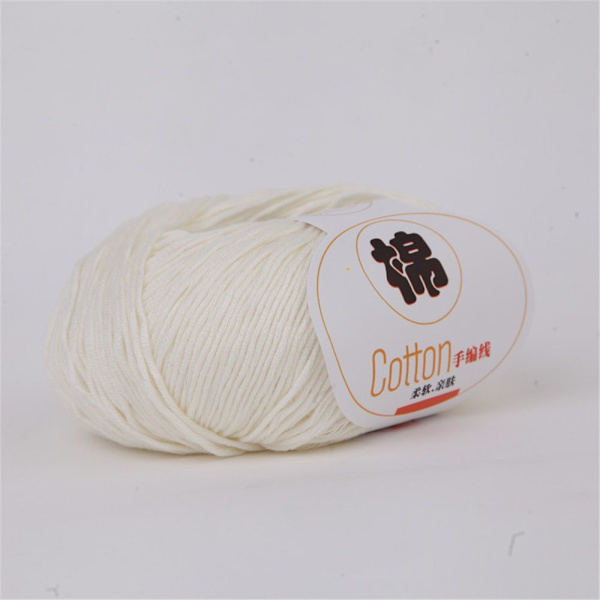Bomullsgarn Melk Bomull 01 01 01