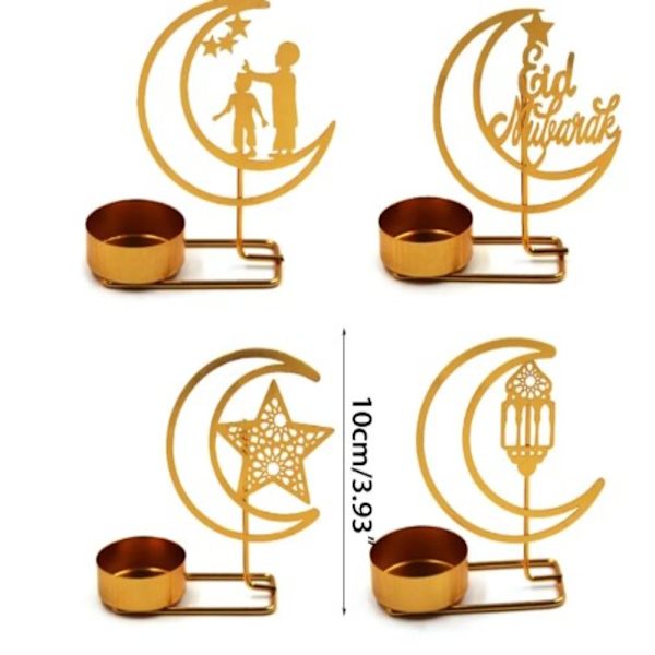 Golden Lysestage Metal Lysestage C C C