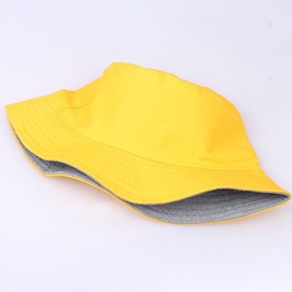 Bucket Hat Dog Brodeerattu HARMAA grey