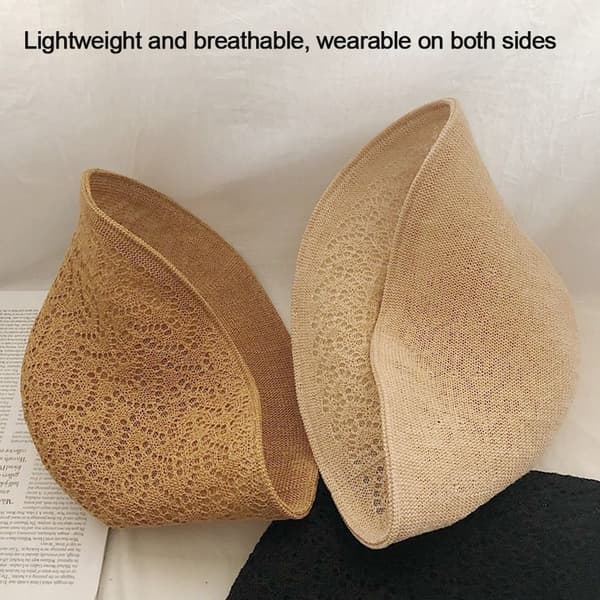 Bucket Hat Beach Cap SORT black