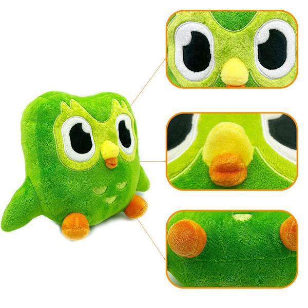 20 cm Kawaii Duo Plys af Duo the Owl Plyslegetøj