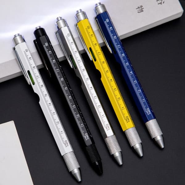 Multifunktion Penna Kapacitiv Penna VIT White