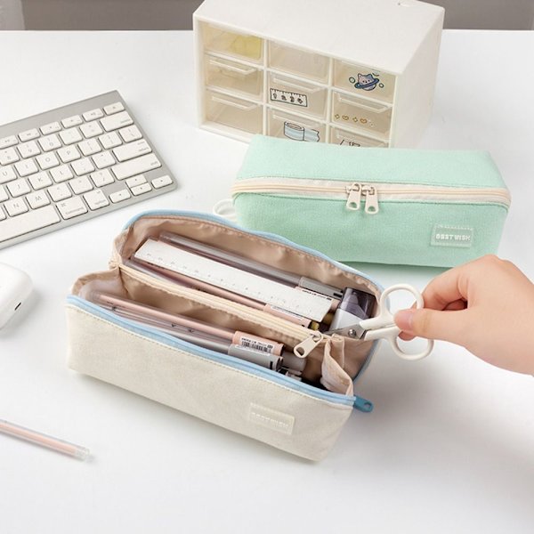 Kynälaukku Case BEIGE 01 01 Beige 01-01