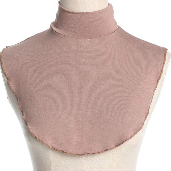 Fake Collar High Collars LJUSGRÅ light grey