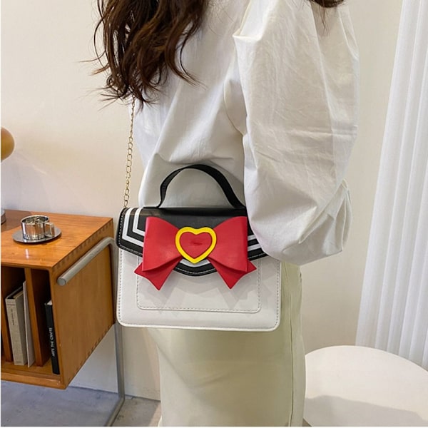 Kawaii Messenger Bag Chain Bags BLÅ blue