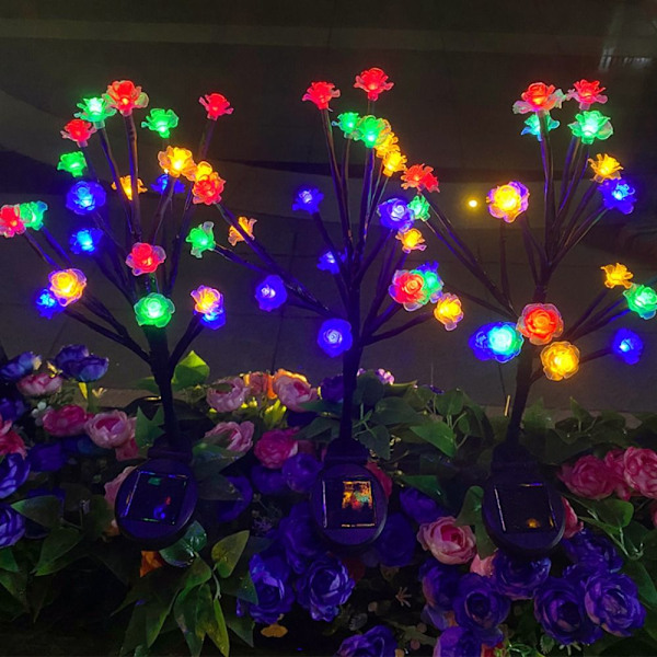 Solar Flowers Light Fairy String Lights KÖRSBÄRSBLOMMAR